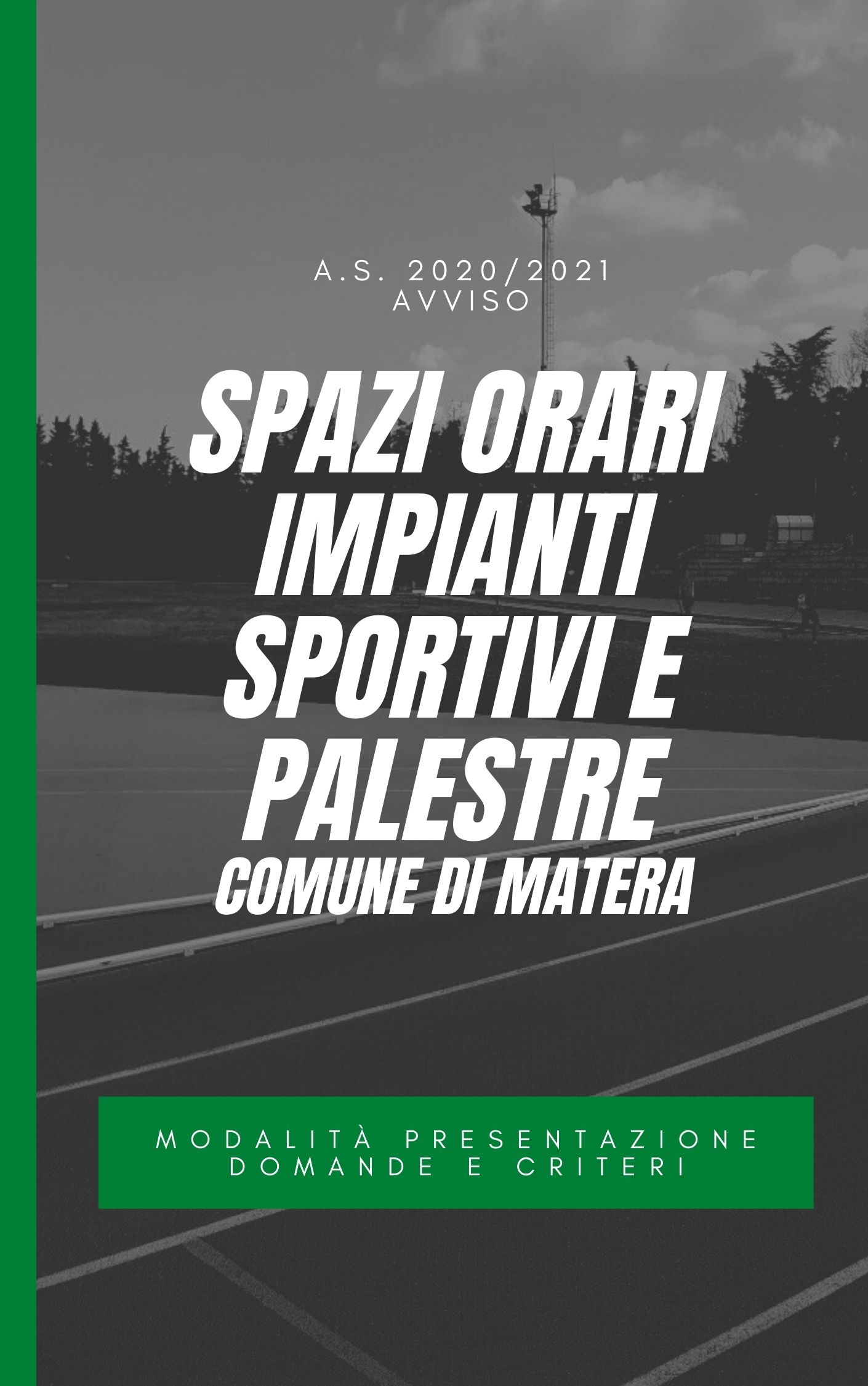 SPAZI ORARI IMPIANTI E PALESTRE MATERA 2