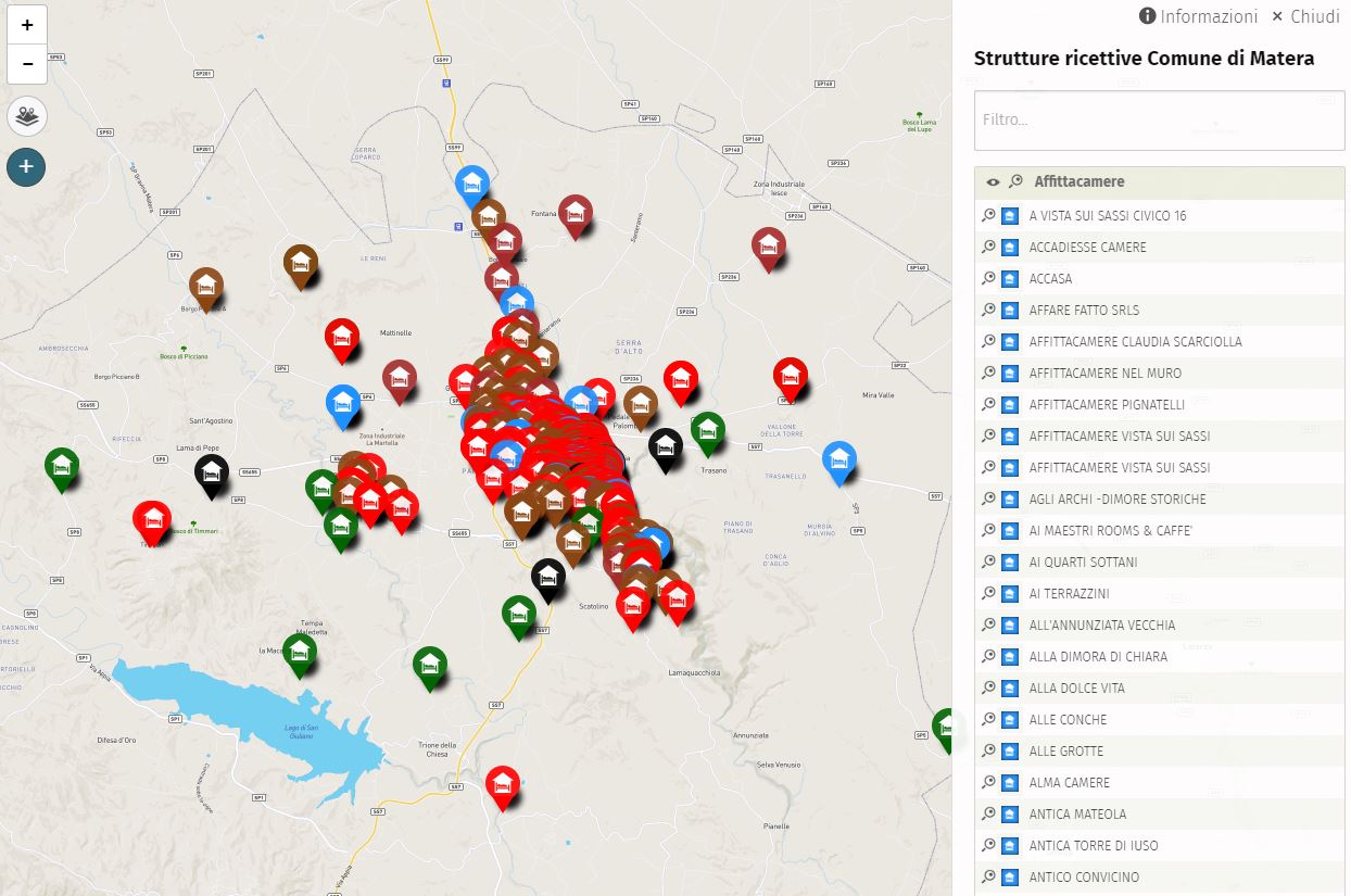 Strutture Ricettive Matera 2019