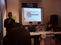 L&#039;assessore Amenta alla presentazione del magazine &quot;16 pagine&quot;