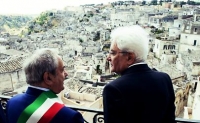 Cerimonia Matera Capitale, il Sindaco ringrazia Mattarella e Conte