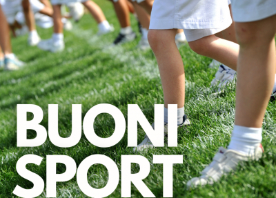 AVVISO PUBBLICO PER LA CONCESSIONE DI “BUONI SPORT” ANNUALITÀ 2023 (periodo attività dal 30/06/2023 al 01/07/2024)