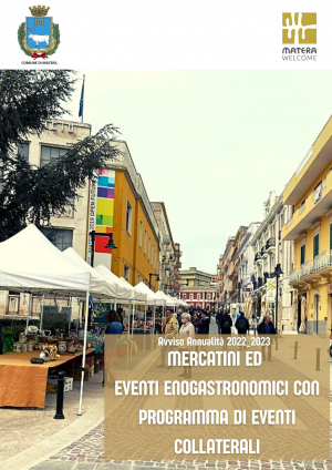 Avviso pubblico mercatini ed eventi enogastronomici con programma di eventi collaterali