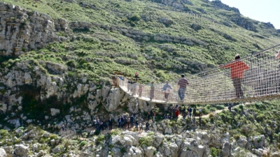 ENTE PARCO DELLA MURGIA COMUNE DI MATERA INAUGURANO RIAPERTURA DEL SENTIERO 406