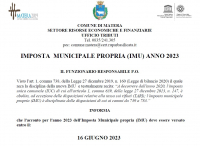 IMPOSTA MUNICIPALE PROPRIA (IMU) ANNO 2023