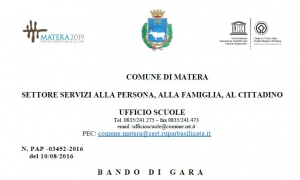 Bando di gara Servizio Mensa Scolastica