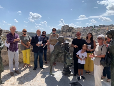 Amarsi a Matera, inaugurata nei Sassi la Fontana degli innamorati